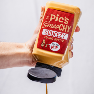 CHAI XỊT SỐT BƠ ĐẬU PHỘNG LỎNG Pics Peanut Butter Smooth Squeezy GLUTEN FREE 450g