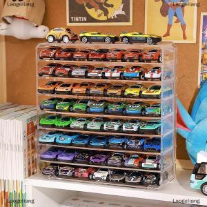 [COD] Laogeliang Mô hình xe hộp hiển thị 1 64 bãi đậu xe Acrylic mô hình cảnh Đồ chơi thiết lập quà tặng cho trẻ em Bộ sưu tập (không có xe ô tô)