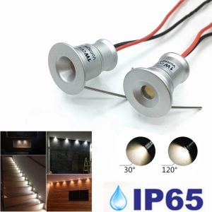 1W LEDDownlight 12V 3V Dimmable Spot Lamp Recessed Downlight for Ceiling Cabinet Showcase Focus KTV Ambient Spotlight