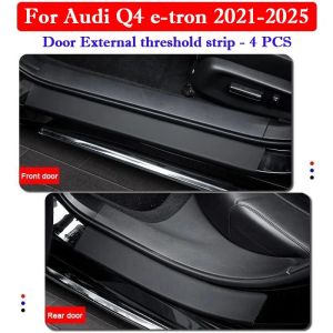 Kaly For Volkswagen VW Bora 2019-2025 Car Threshold Strip Stickers Door Trunk Scratch Trampling Resistant Interior Film 2Z6B7