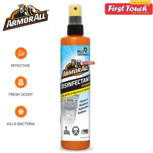 ARMOR ALL Disinfectant Cleaner Disinfectant Flow Wipes Kills of Bacteria Viruses