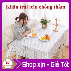 Khăn Trải Bàn chống thấm chống bẩn (137X137 cm)