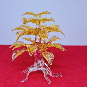 ต้นโพธิ์เงินโพธิ์ทอง หิ้งพระ  เป่าแก้วต้นโพธิ์