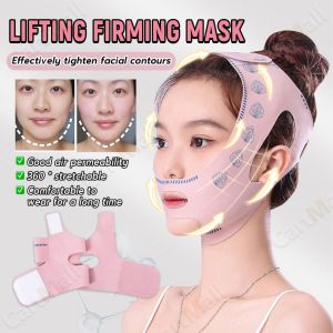 Lifting Firming Mask Lift Up Reduce Double Chin Wrinkle V Face 3D Breathable Belt