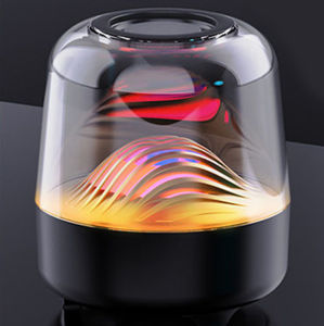 Computer Audio Bluetooth Speaker Mini Glaze Colorful Light Subwoofer Card Speaker