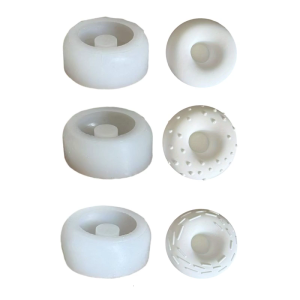 Linh hoạt mạnh mẽ Silicone đế tròn khuôn cho DIY đồ thủ công làm bằng tay và đúc nhựa dự án