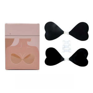 Heart Shaped Soft Bra Patch Love Styling Natural Elegance Silicone Comfort and Safety Reusable