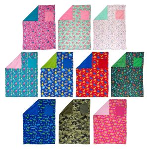 Stephen Joseph  All Over Print Blanket Bedding Throw for Kids Toddler Children Boys Girls