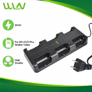 Wln 6 Port Charger Base Stand For KD-C1/ KD-C1 Plus Walkie Talkie Two Way Radio