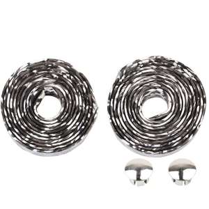 1pair Cycling Bicycle Parts Road Bike Sports Cork Handlebar Tape+ 2 Bar Plug FREEStickers