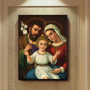 DIY Diamond Painting Full Keluarga Kudus Yesus bunda maria 60x80 cm D667