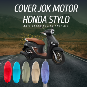 cover jok motor honda stylo anti air dan cakar kucing