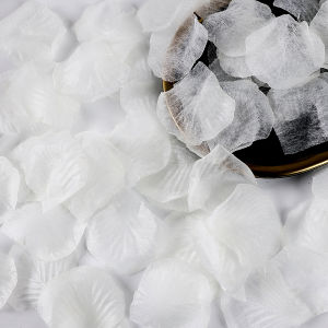 2000Pcs Artificial Fake Rose Petals Colorful Red White Gold Roses Petal Flowers for Romantic Wedding Party Favors Decoration