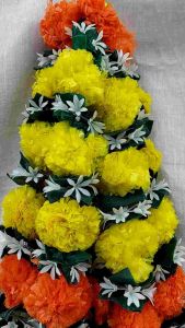 E0+18 Marigold Wall Door Wedding Pelamin Decoration Thoran