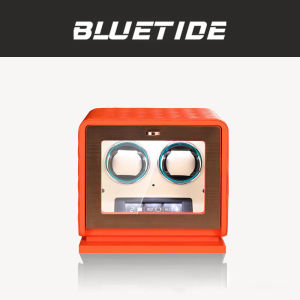 BLUETIDE【Leather】Watch Winder Box Automatic 2/3/4/6/8/12 slot Automatic Watch box storage With Touch Screen Remote