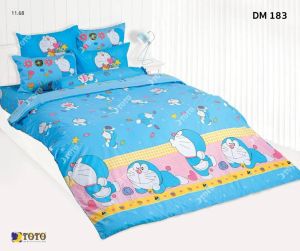 ผ้าห่มนวมเอนกประสงค์ ขนาด 60”x80” 70”x90” กับ TOTO ลาย Doraemon ลิขสิทธิ์แท้100% DM