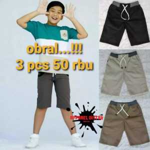 PAKET 3 PCS CELANA CHINO ANAK//CELANA PENDEK ANAK CHINO TERBARU//CELANA PENDEK PRIA//CELANA ANAK LELAKI