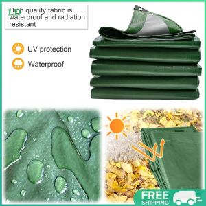 COD [Free Shipping] Durable Heavy Duty Green Tarp 13x16 Feet Perfect for Gardening and Outdoor Storage