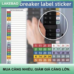 【LAKEBAO】 Bảng điều khiển điện nhãn dán thiết lập có thể ghi ngắt mạch nhãn cho chính xác bảng điều khiển nhà nhận dạng nhiệm vụ