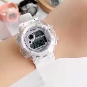 Đồng hồ kỹ thuật số trẻ em màu kẹo cho bé gái Đồng hồ đeo tay điện tử Quà tặng trường học