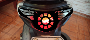 Yamaha Mio Gear 125 Tail Light Decal Iron