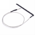Pickup Gitar Stick Passive Akustik Piezo Strip Gitar Elektrik Sensor Film Listrik Dengan Colokan. 