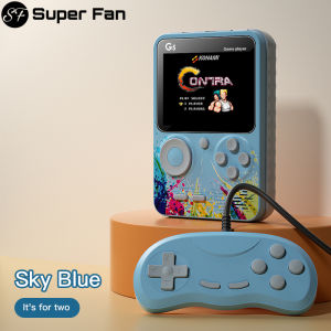 คอนโซลวิดีโอเกมบอย G5เวอร์ชั่นใหม่เครื่องเล่นเกมคอนโซลขนาดเล็กเครื่องเล่นเกมย้อนยุคหน้าจอ LCD HD เล่นเกมสองบทบาทเกมแพดของขวัญวันเกิดสำหรับเด็ก