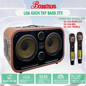 LOA KARAOKE XÁCH TAY BOSSINON N2536K- CÔNG SUẤT 1200W - 2 BASS 25CM 24 ĐƯỜNG TIẾNG - HÀNG CHÍNH HÃNG