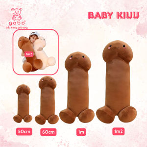 Gấᴜ Bông Con Ciu dài 1m2 Ciu bông đáng yêu đồ chơi nhồi bông quà tặng bạn trai gối ôm dài cute SLL