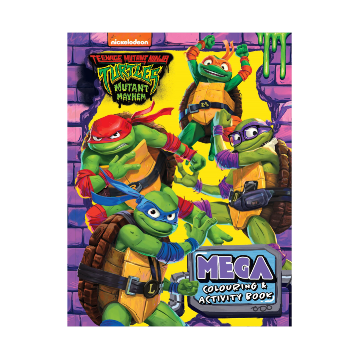 Teenage Mutant Ninja Turtles Mega Colouring & Activity Book With ...
