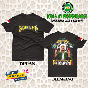 kaos Anak syekhermania | kaos syekhermania junior | Kaos Santri Anak | Kaos Anak | kaos sholawat anak | BAJU SYEKHERMANIA SHOLAWAT | Kaos Syekhermania Kids | Kaos Anak Syekhermania Santri | KAOS SYEKHERMANIA ANAK Usia 1 - 10 Tahun