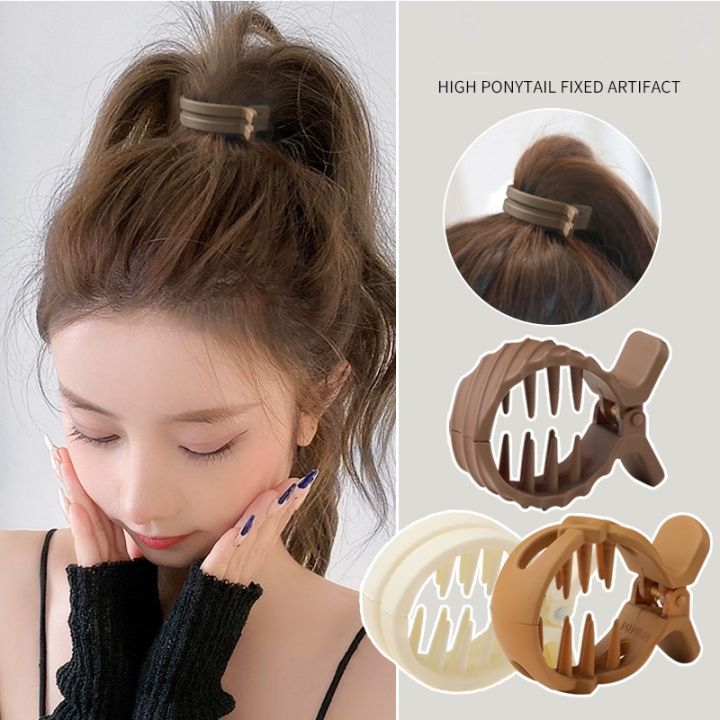 【PrettySet】Korean High Ponytail Hair Clip Temperament Girls
