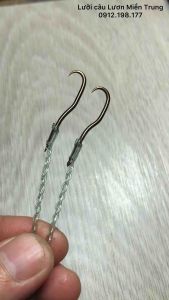 Lưỡi câu Lươn. Fom Miền Tây.3 kích cỡ tuỳ chọn NHỎ TRUNG TO.