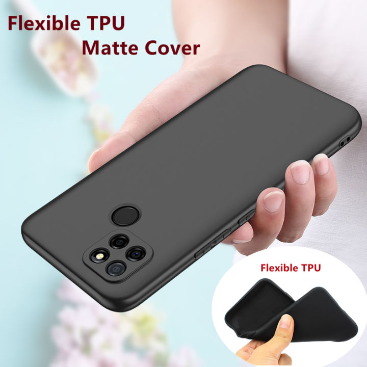 For OPPO Realme C12 RMX2189 Matte Finish Flexible TPU Back Cover
