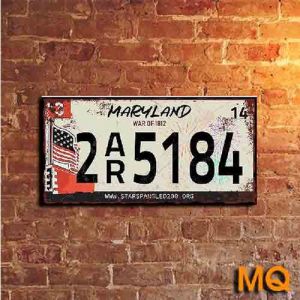 Ablum 60 MẪU Biển Số Trang Trí Tiệm - Biển Số Xe Trang Trí Phong Cách Vingtage - Retro Tranh Trang Trí Quán Cửa Hàng QUÁN CAFE