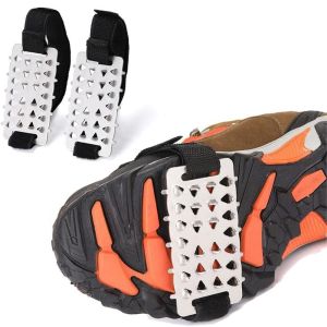 CHAOSON Tpe 26 Tooth Ice Snow Crampons 26 Studs 10 Studs 26 Anti-Skid Ice Gripper Over Shoes Covers Snow Spikes Grips Cleats Shoe Spikes Outdoor