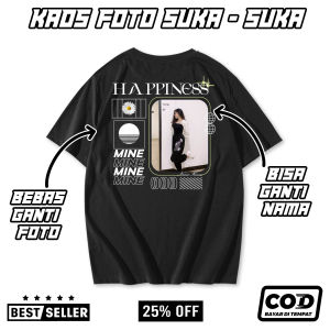 KAOS CUSTOM AESTHETIC 17 - BEBAS REQUEST PAKAI FOTO DAN NAMA SENDIRI - KAOS BUCIN STREETWEAR - KAOS VIRAL - KAOS BUCIN PRIA WANITA BAYAR DI TEMPAT (COD)