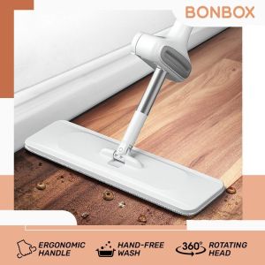 BONBOX ALAT PEL LANTAI PRAKTIS ULTRA MOP OTOMATIS HAND FREE WASH MOP