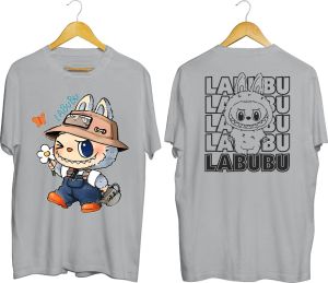 Kaos Atasan oblong cewe Lengan pendek Kaos oblong / Kaos Wanita Sablon Labubu / Kaos Oblong/ Baju Kaos Tshirt/ Tshirt wanita/ Tshirt cewek
