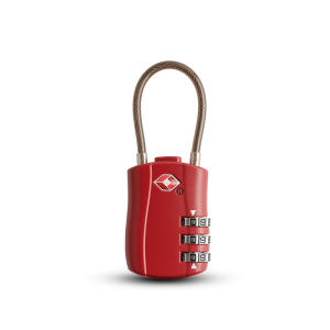 SUPERSS TSA Approved Customs Lock ABS Steel Cable Password Padlock Travel Luggage Gym Locker Drawer Lock