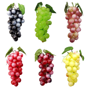 Natural Looking Imitated Grapes Suitable for Various Decorations Including Home Weddings Restaurants and Photography