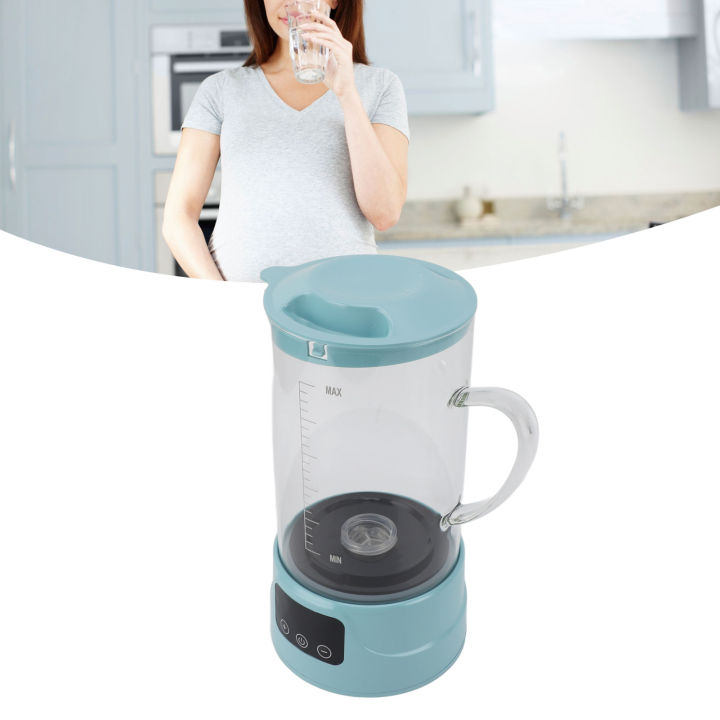 SPE PEM Hydrogen Water Pitcher 1.5L LED Touch Display 1500PPb Hydrogen ...