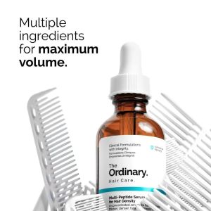 The Ordinary Multi‑Peptide Hair Density Serum 60ml Advanced Scalp Treatment with Redensyl & Caffeine Non‑Greasy Leave‑In Serum Vegan Silicone‑Free For Thin Fine Thinning Hair