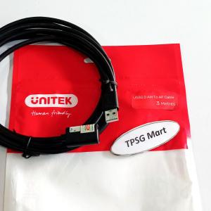 Cáp nối dài USB 2.0 dài 3m (Hiệu Unitek Chống nhiễu chất lượng)