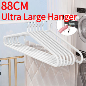 88cm Extra Large Stainless Steel Thicken Hanger Heavy Duty for Quilt Bedding Towel Blanket
