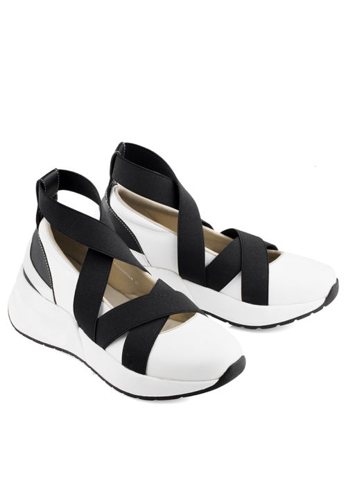 Sepatu Sneakers Balerina Tali Wanita 05 Fransisca