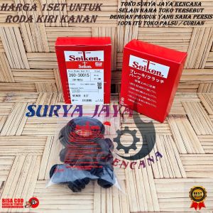 SIL SEAL REM CAKRAM DEPAN SOLUNA 1SET KIRI KANAN SEIKEN