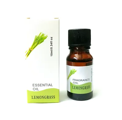 ( lemongrass ) Natural plant aroma fragrance essential oil 10ml for aromatherapy diffuser air purifier humidifier burner car freshener perfume oil ch
