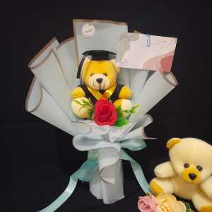 BUKET WISUDA / BUKET BONEKA WISUDA/BUKET TEDDY BEAR/BUKET BONEKA