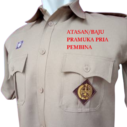 BAJU PRAMUKA PRIA GURU PEMBINA | Lazada Indonesia